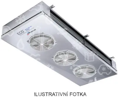 výparník ECO - Luvata DFE31EH3, 2,97 / 2,47  (dT 8 st., R404) bez odtávání